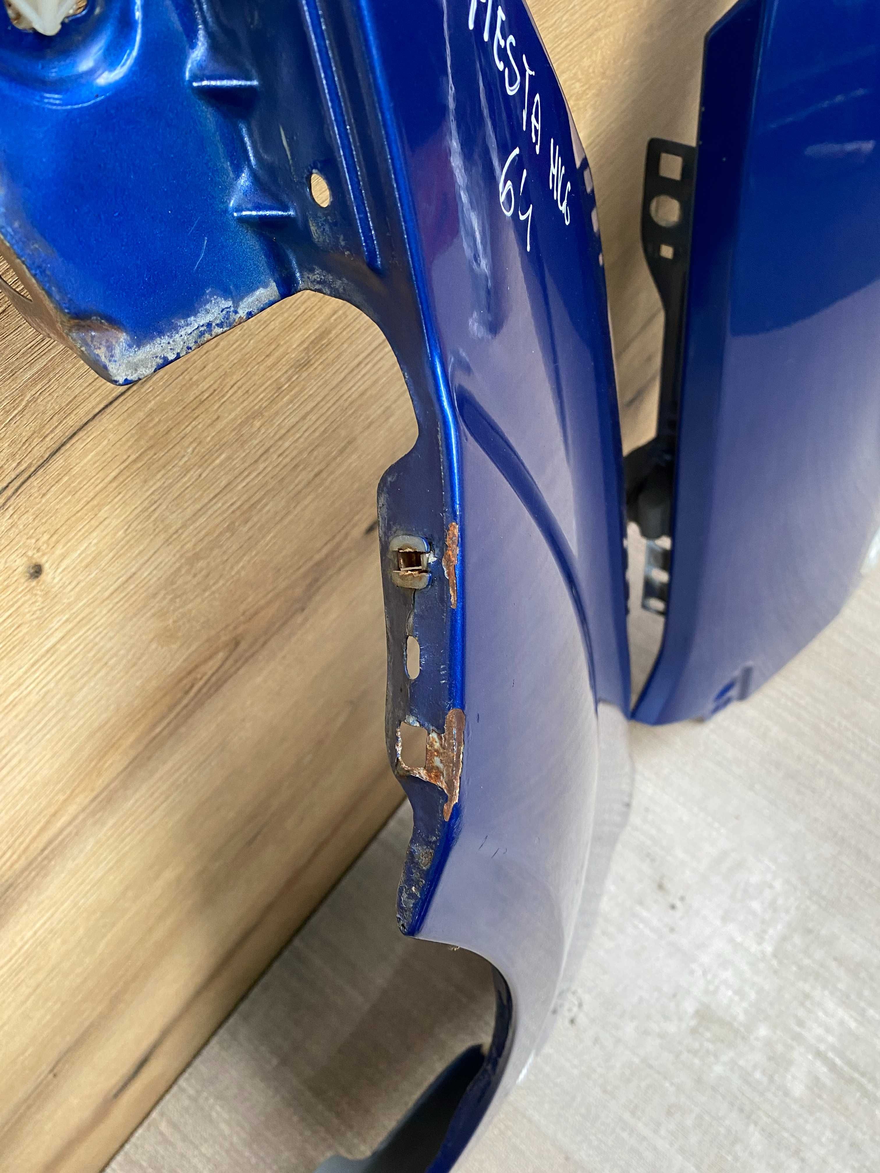 Błotnik przedni lewy, prawy Ford Fiesta mk6 kolor g4