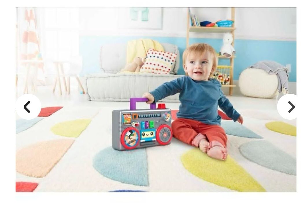 Rádio da fisher price artigo único