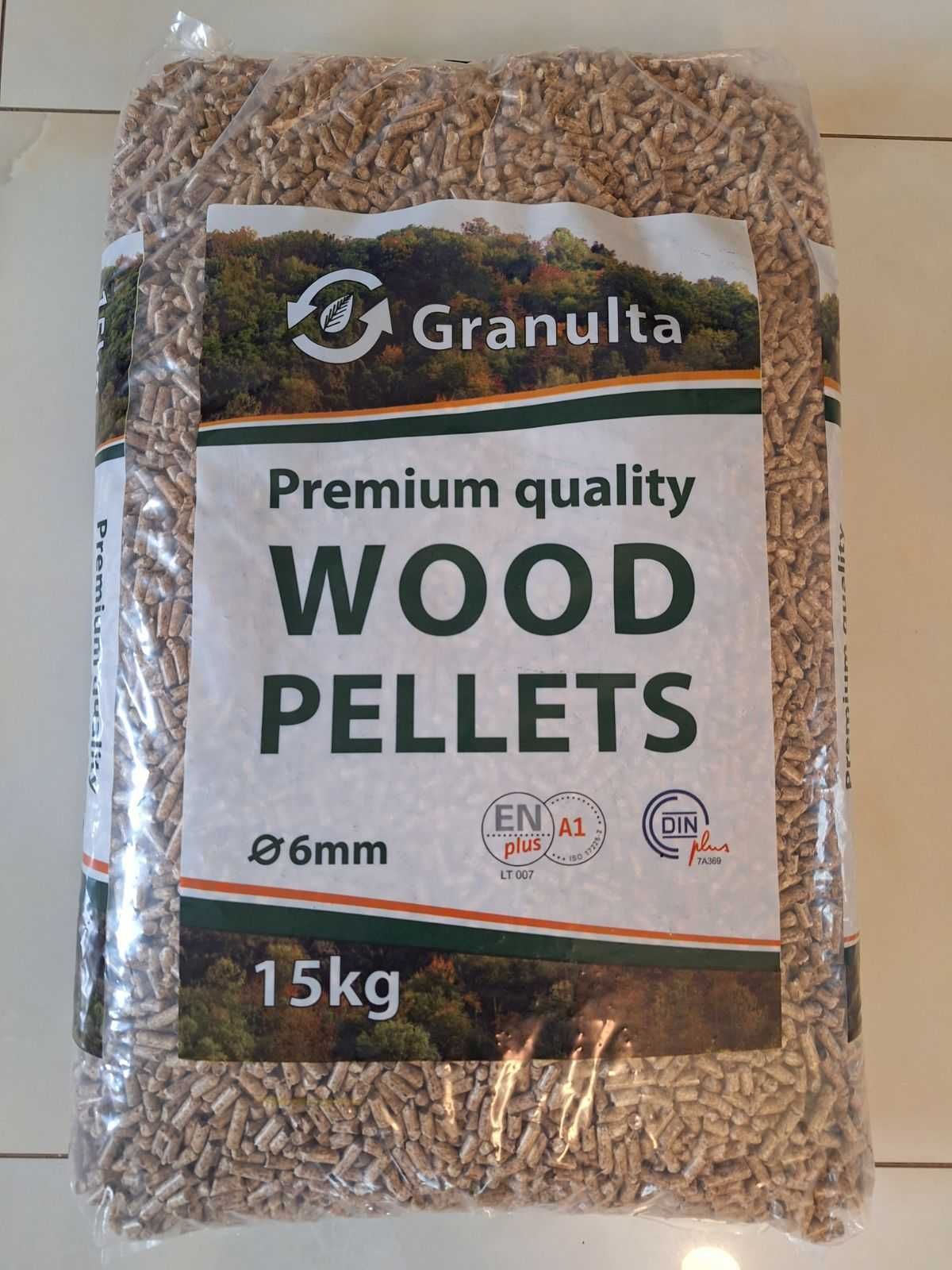 Pellet  Wood Premium  Granulta EN Plus A1