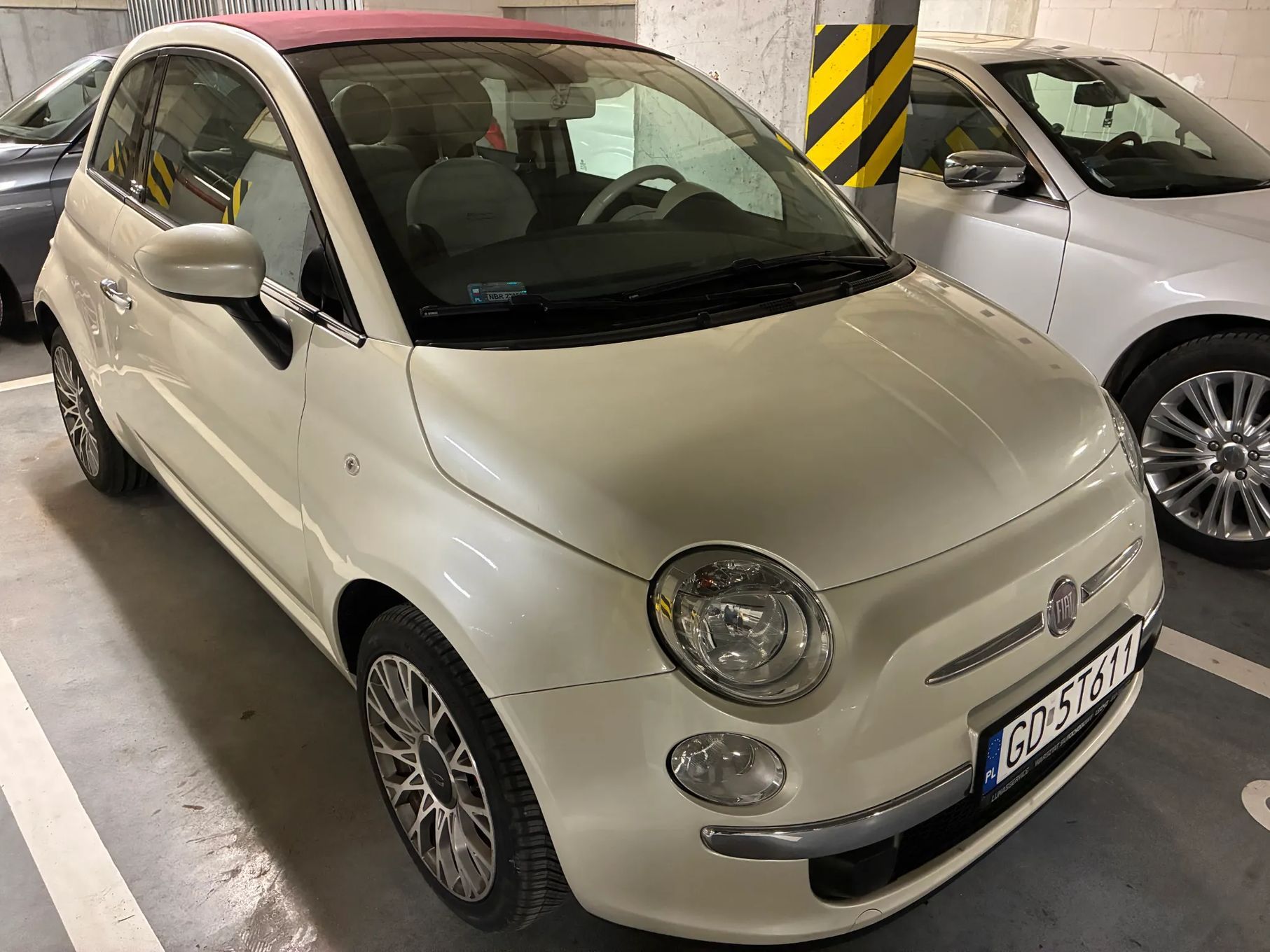Fiat 500 Fiat 500C, salon Polska