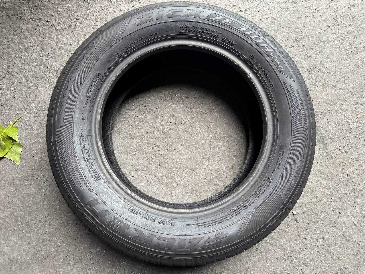 Шини літо 215/60/R16 Falken Ziex ze310A 2022рік