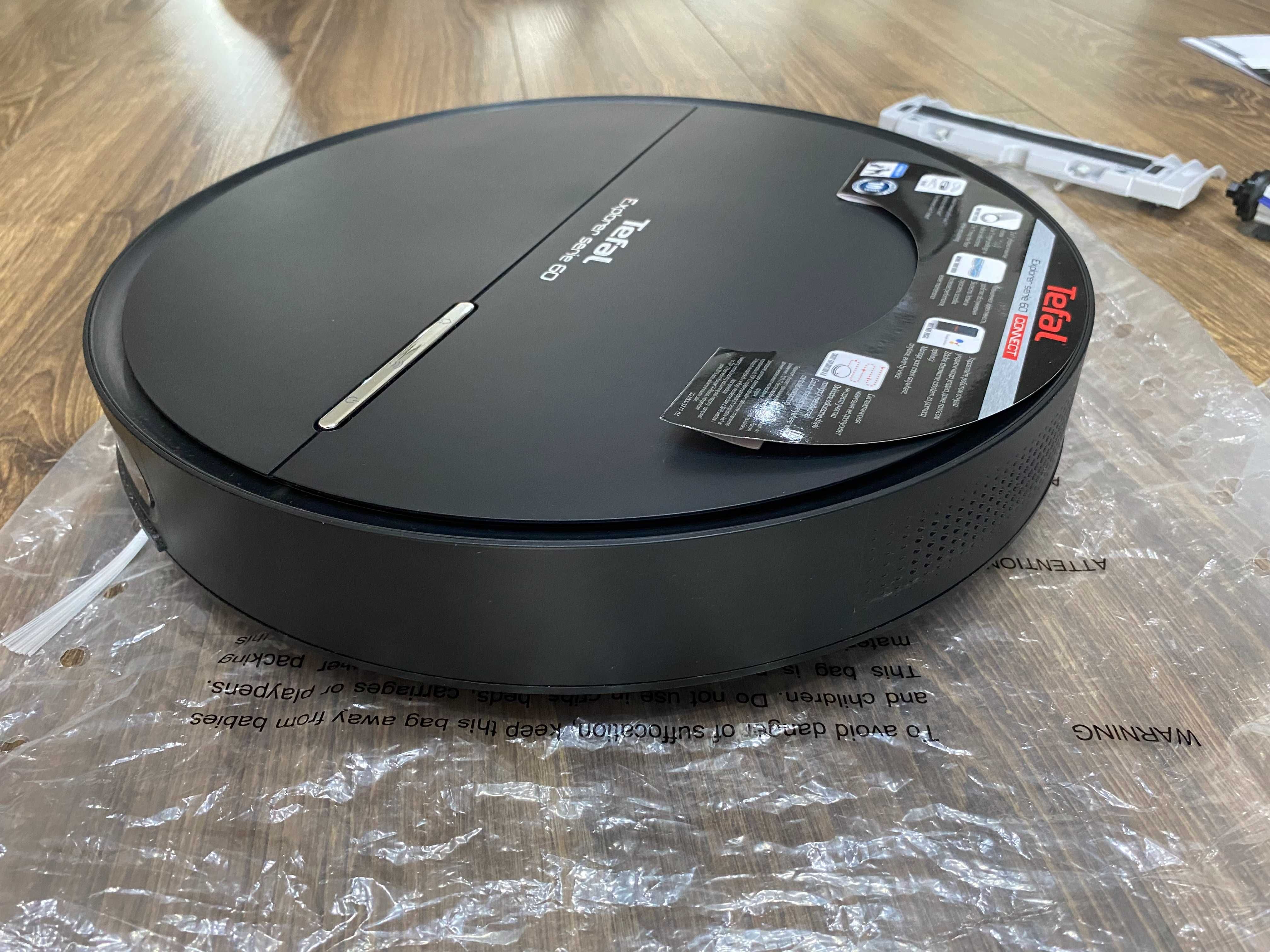 NOWY robot odkurzacz Tefal S60 RG7455 nakładka mopująca