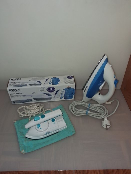 3 Ferros de Engomar a Vapor