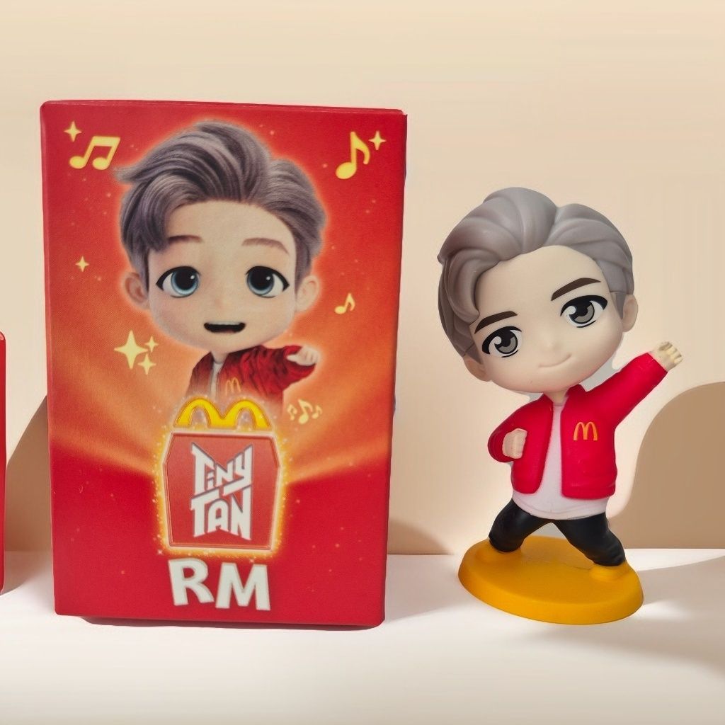 McDonald's Tinytan x BTS 2025 Фігурки Хеппі Міл. Encore edition