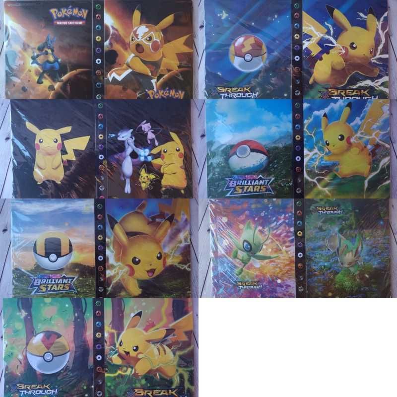 Альбом binder для карточек pokemon ATB - арена Lego карт вкладышей нак