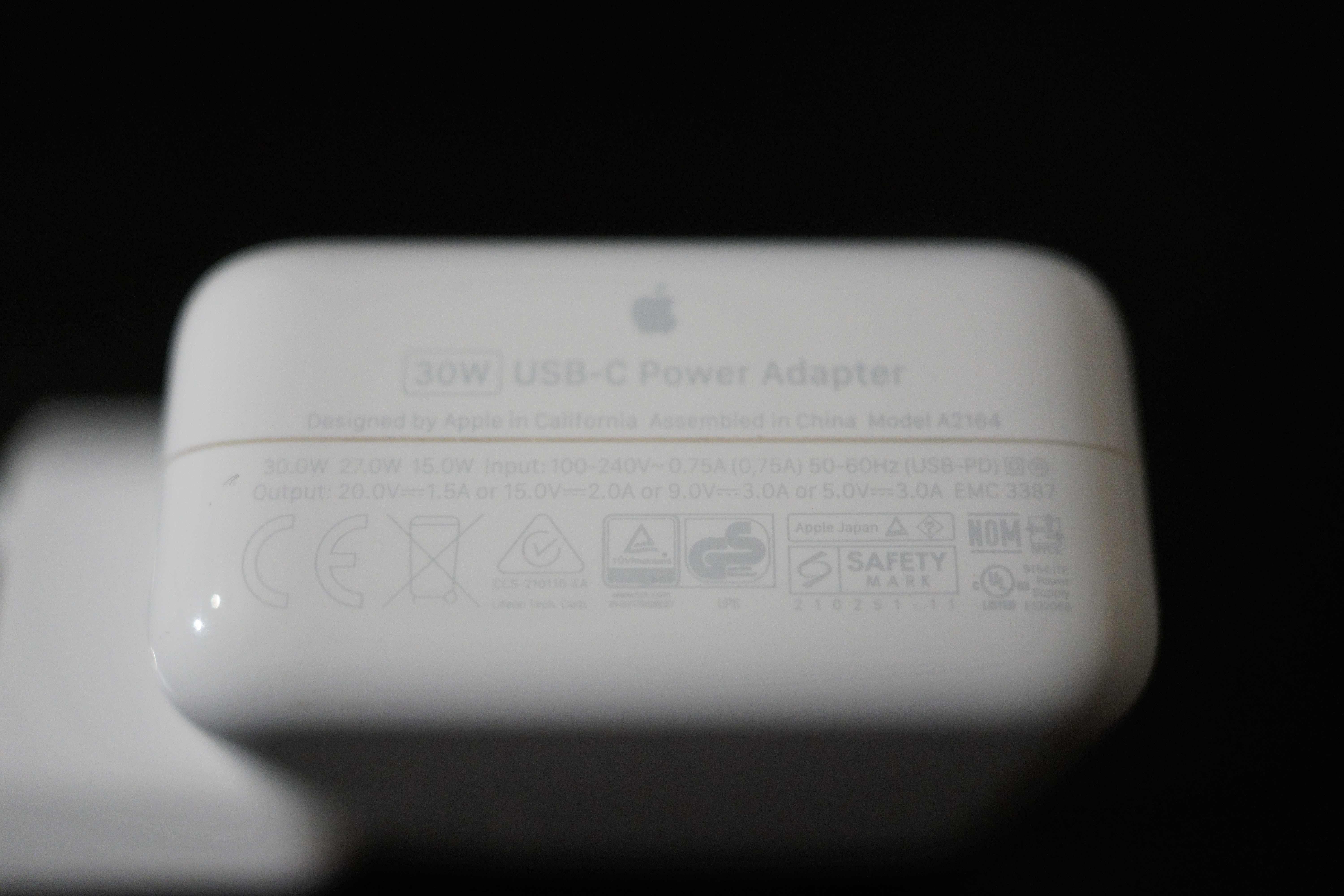 Ładowarka zasilacz Apple 30W 1 port USB-C