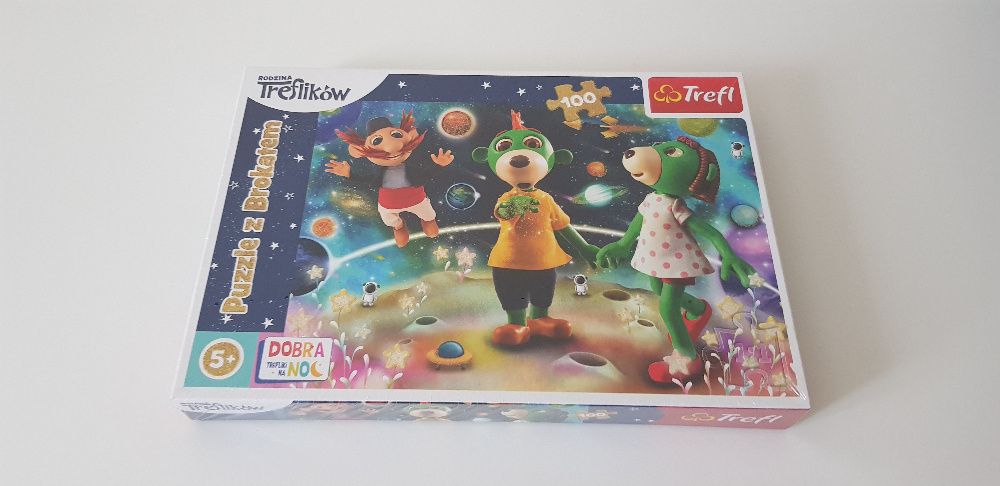 Nowe Trefl, Rodzina Treflików, Dobranoc Trefliki na noc, Puzzle z brok