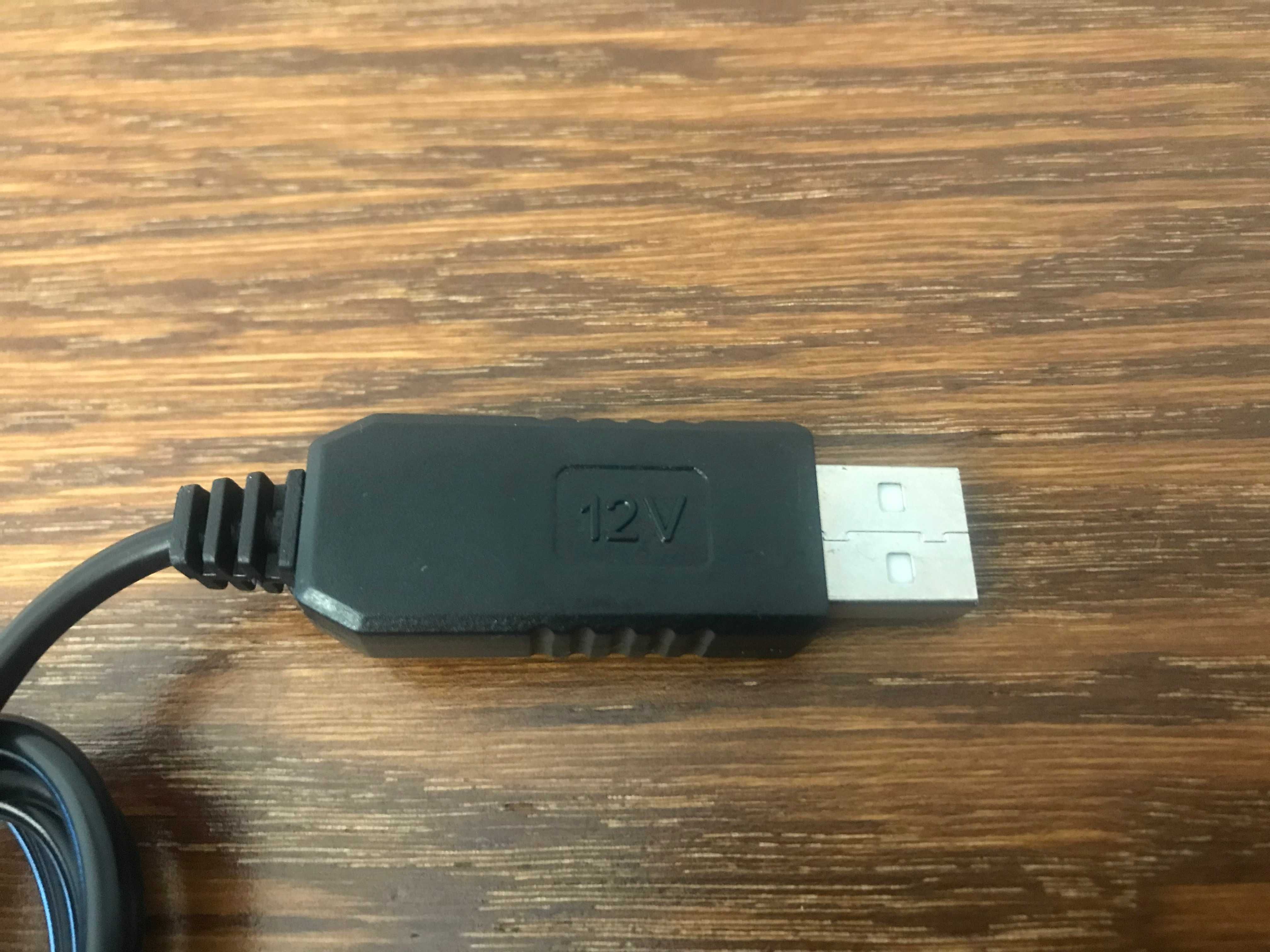 kabel przewód USB 5V na 12V adapter przetwornica konwerter