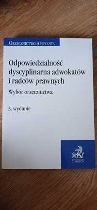 Orzecznictwo aplikanta Odpowiedzialność dyscyplinarna