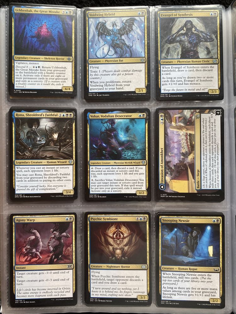 Magic the gathering Kolekcja 42 kart DIMIR + 1000 kart każda inna