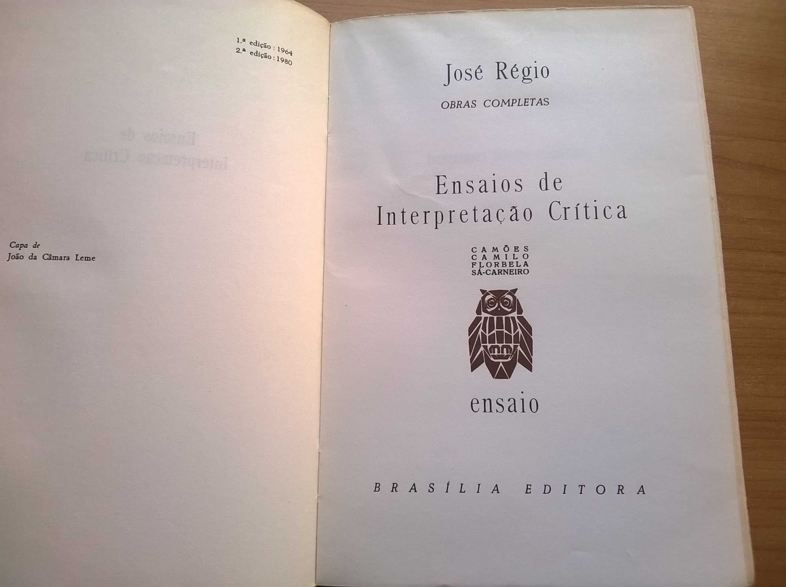 Ensaios de Interpretação Crítica - José Régio