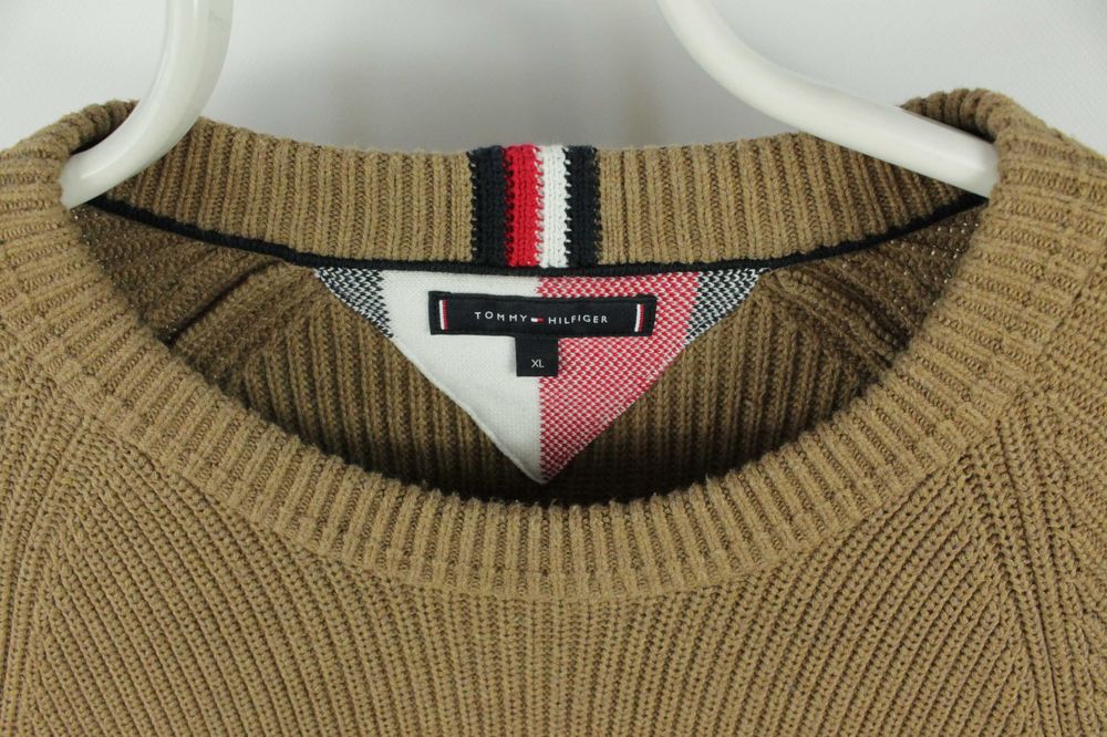 Щільний стильний бавовняний светр Tommy Hilfiger Оригінал Розмір ХЛ