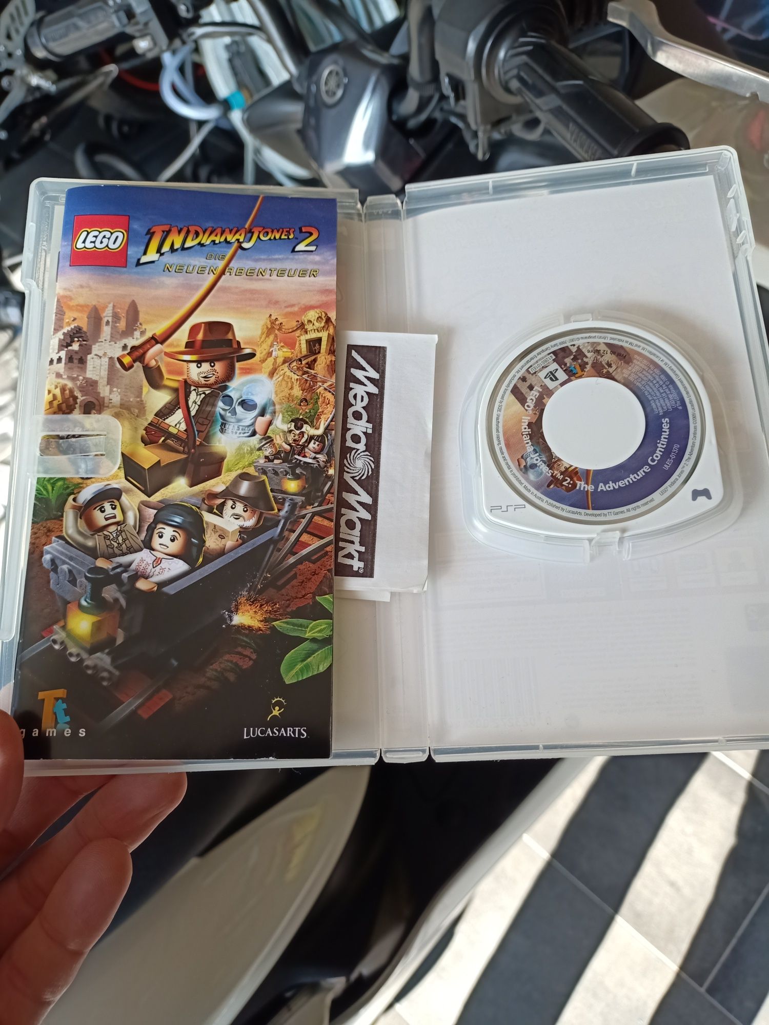 PSP sony gra lego indiana jones 2