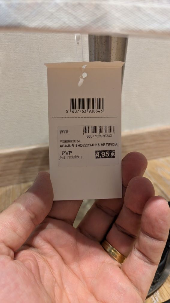 Candeeiros usados, mas abajur novos