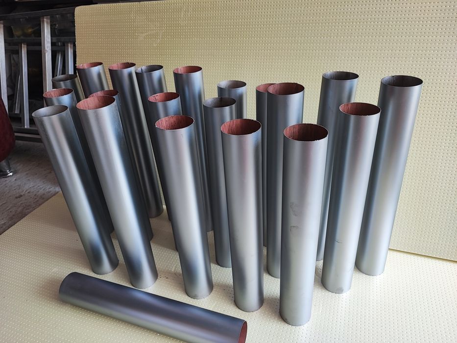 Труба хромована сатинова. Діаметр 60мм. Довжина 380мм.