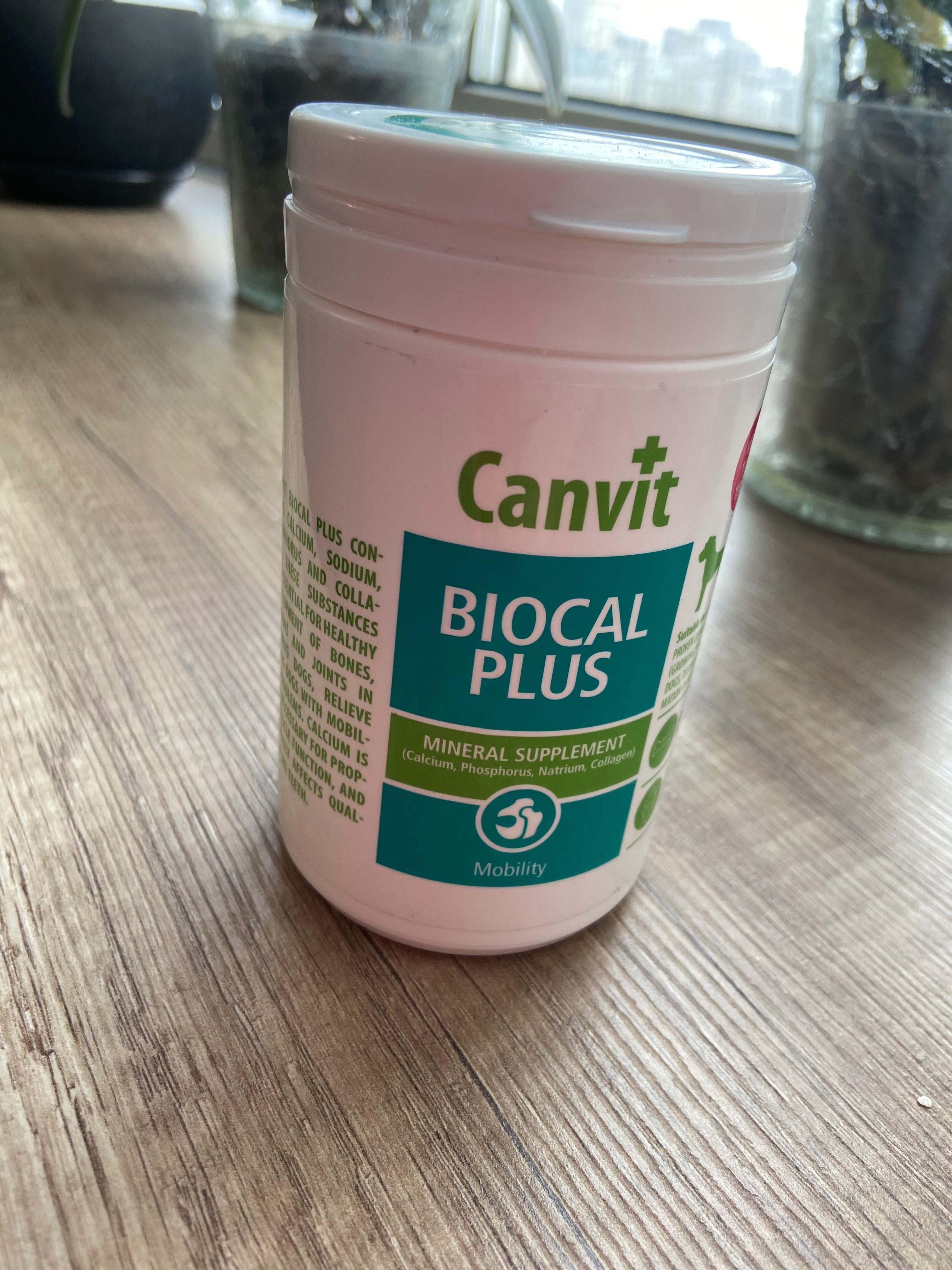 Canvit Biocal Plus for dogs/Канвіт
Біокаль Плюс