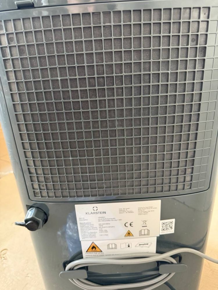 Портативный осушитель воздуха Klarstein DryFy Connect 50
