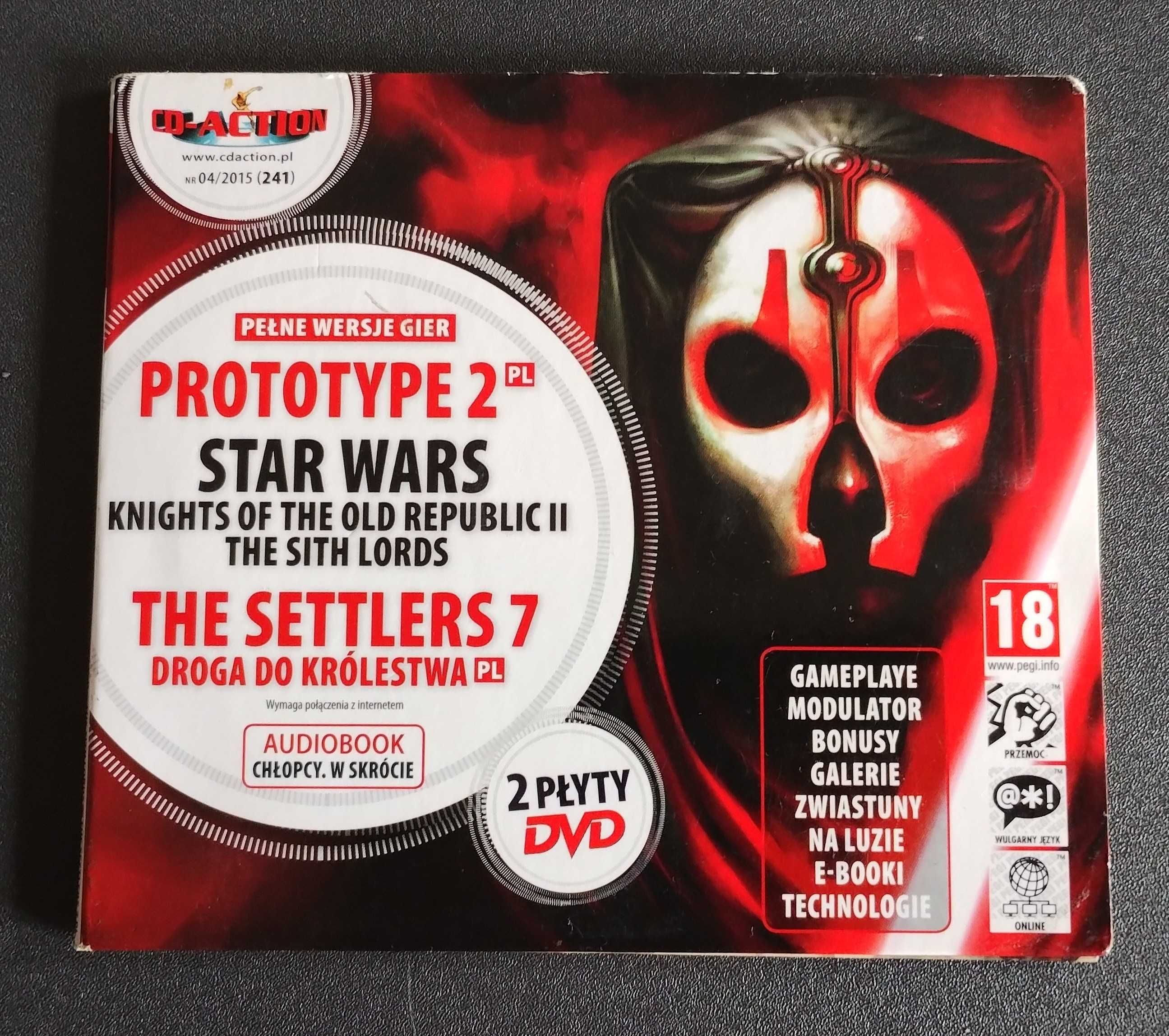 Prototype 2, Star Wars Knights of The Old Republic II Settlers 7