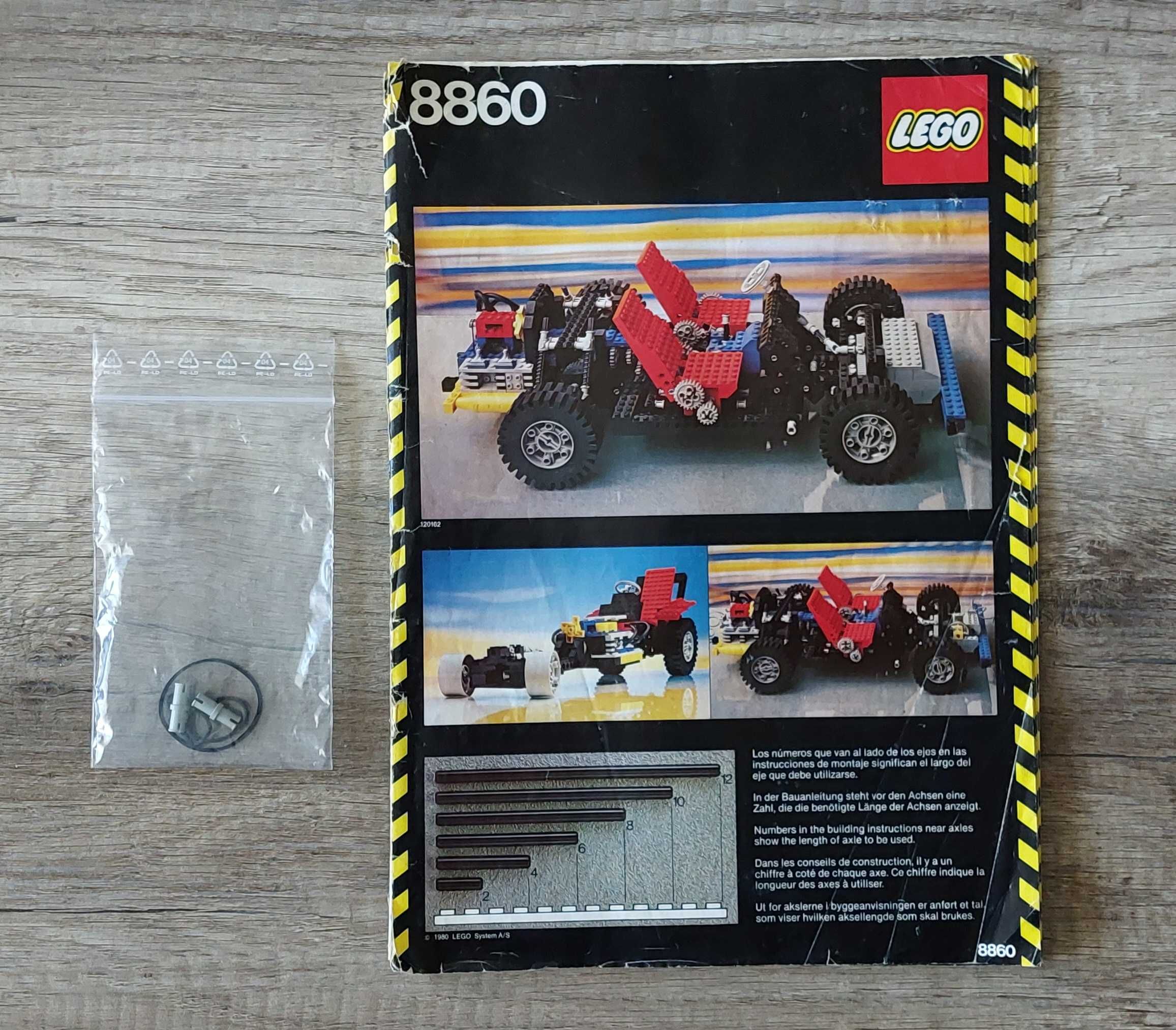 Lego technic 8860 Car Chassis (Auto Chassis)