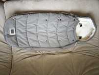 Зимовий конверт Cybex Platinum Footmuff в кольорі Mirage Grey