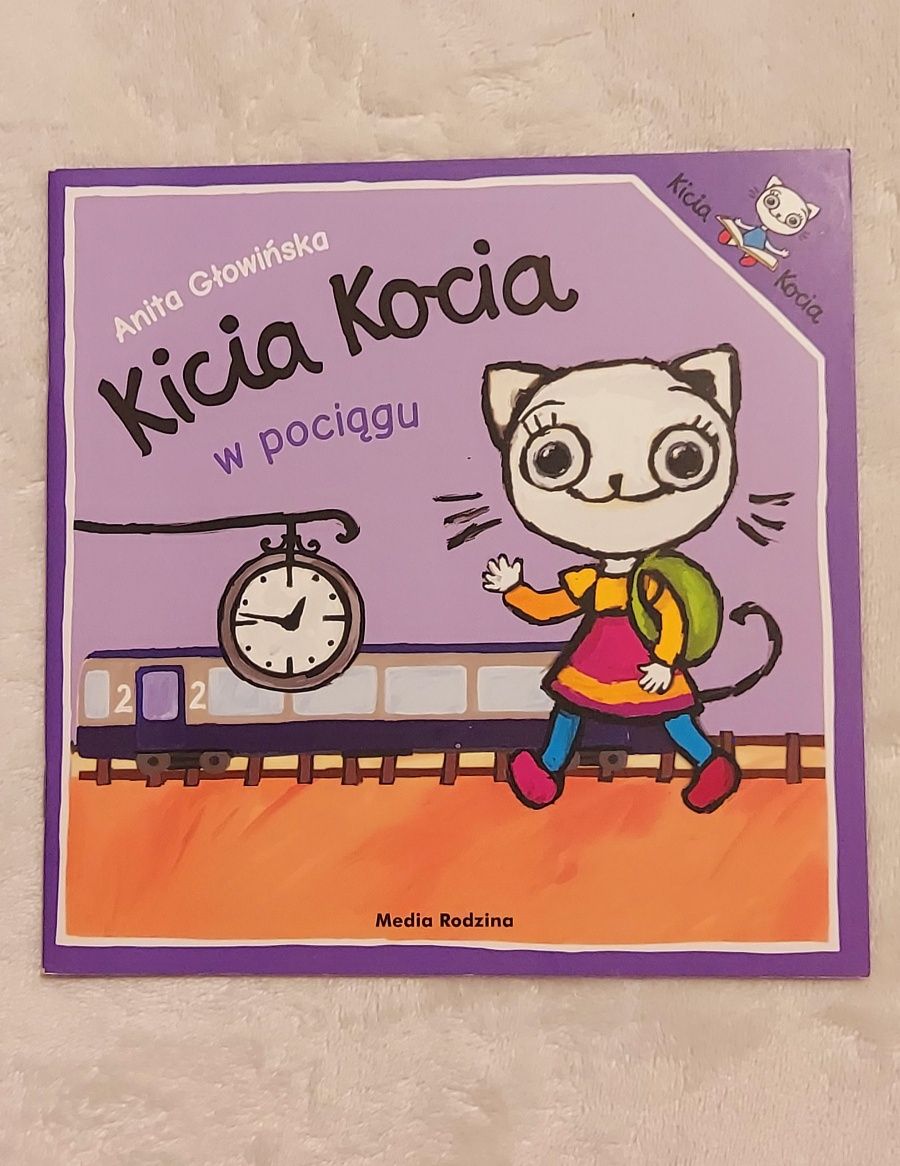 Książeczka Kicia Kocia w pociągu Książka dla dzieci #KupMiChceTo