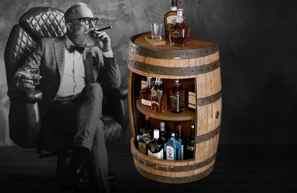 Barek na alkohol, jedyny taki na olx w tej cenie, dębowy, jakość, NOWY