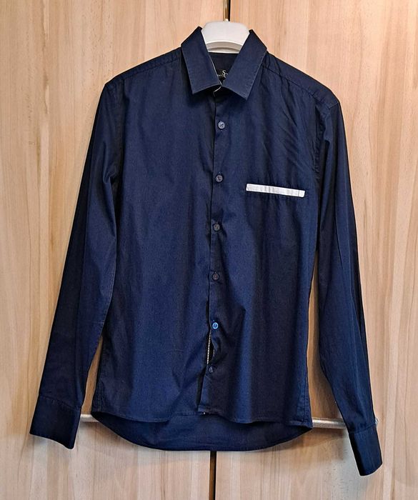 Granatowa koszula Savvy Citizen