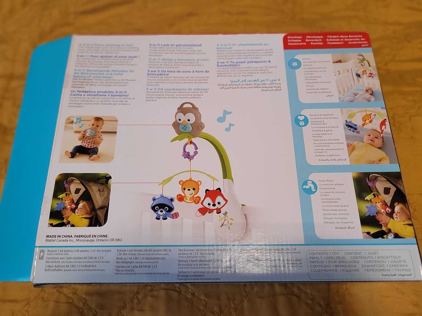 Fisher-Price Karuzela leśni przyjaciele pozytywka