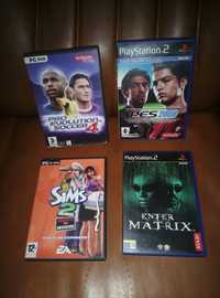 Jogos PS 2 e PC