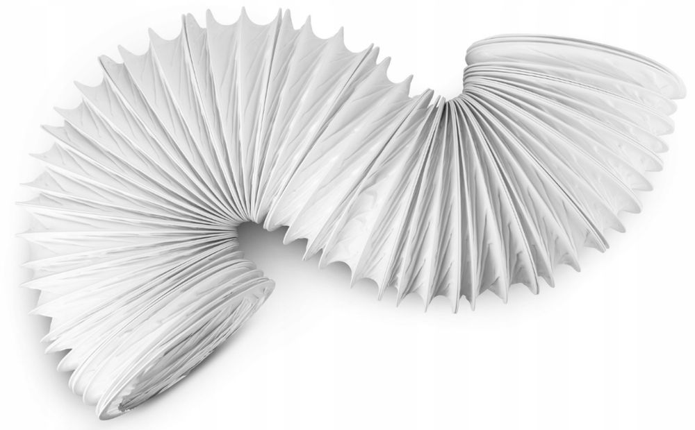 Klimatyzacja kanał elastyczny okrągły PVC 125mm