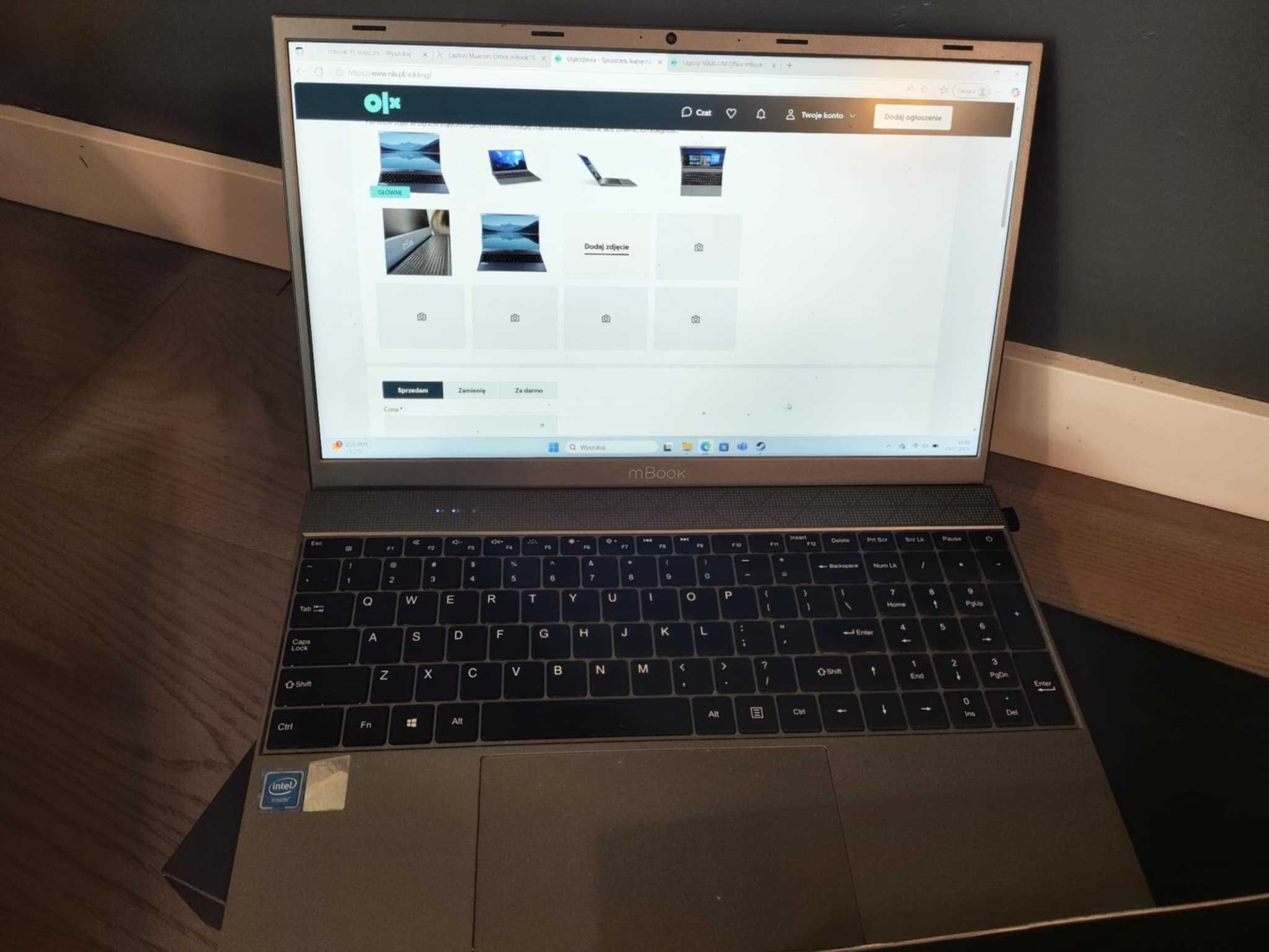 Laptop Maxcom notebook Office mBook15 Dark Grey -Gwarancja