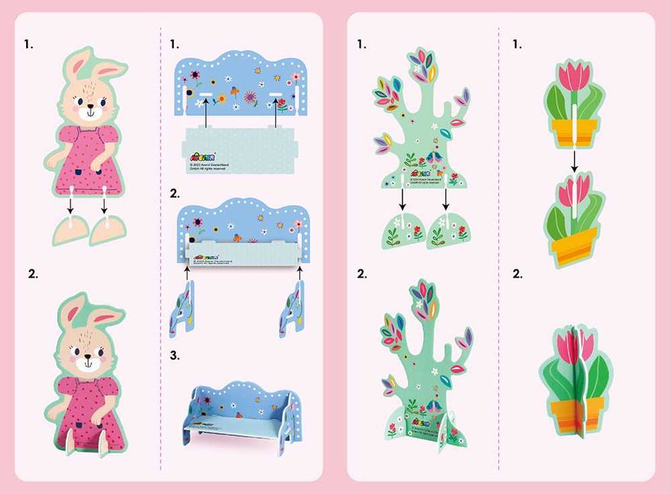 AVENIR Ігровий бокс Будинок Міс Банні