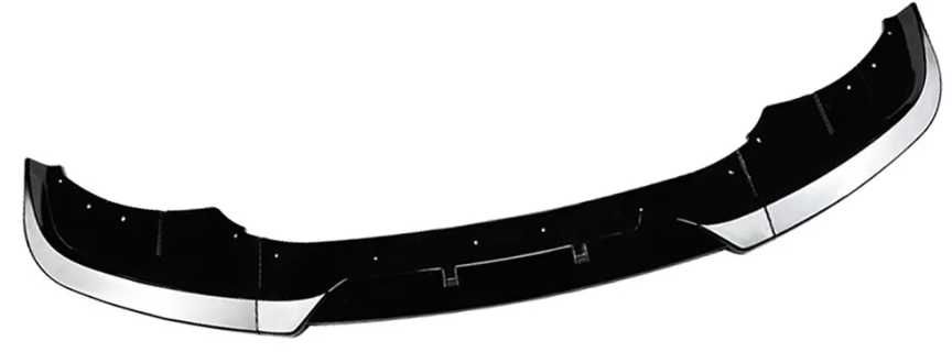 DOKŁADKA ZDERZAKA ZWYKŁY DLA BMW F10 F11 2015/2017 LIFT czarny połysk