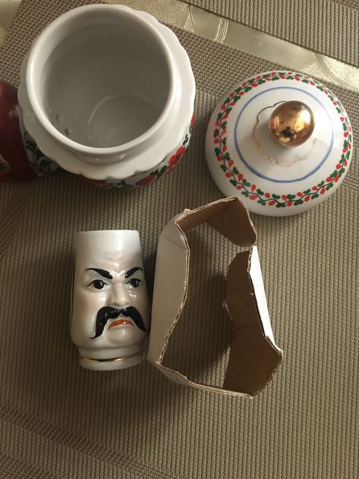 Сувенир козак с трубкой