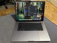 Laptop Apple MacBook Pro 16 A2485 M1 pro 16gb 512gb stan perfekcyjny