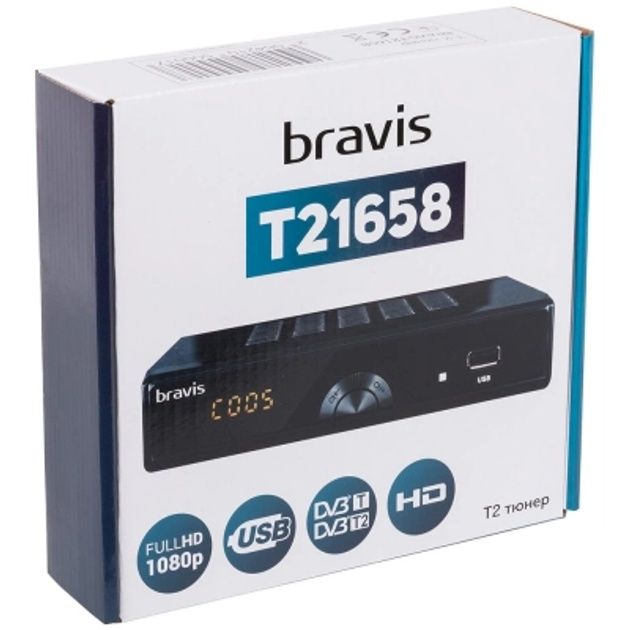 Т2 тюнер Bravis T21658