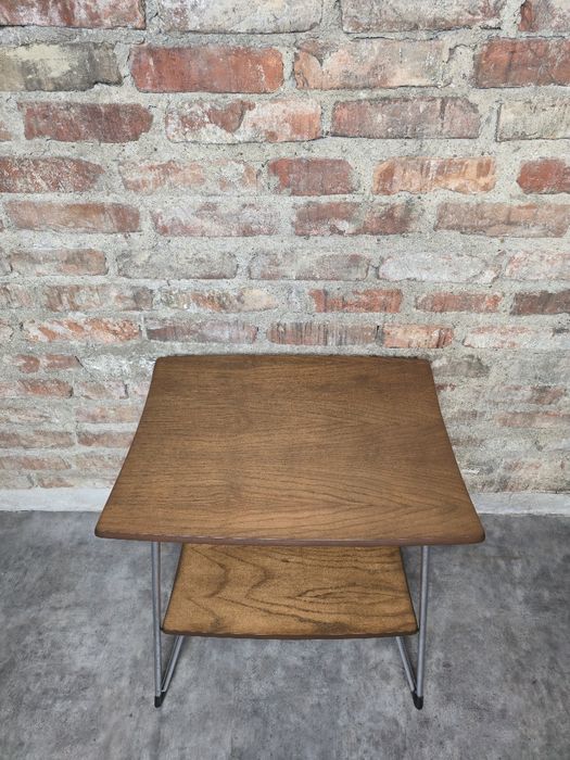 Stolik/konsolka vintage Bauhaus Loft po renowacji