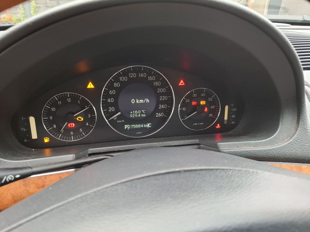Mercedes w211 Airmatic 4matic Designo Xenon 3.2 v6 benzyna