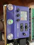 Hx stomp line6, purple edition, com fonte.