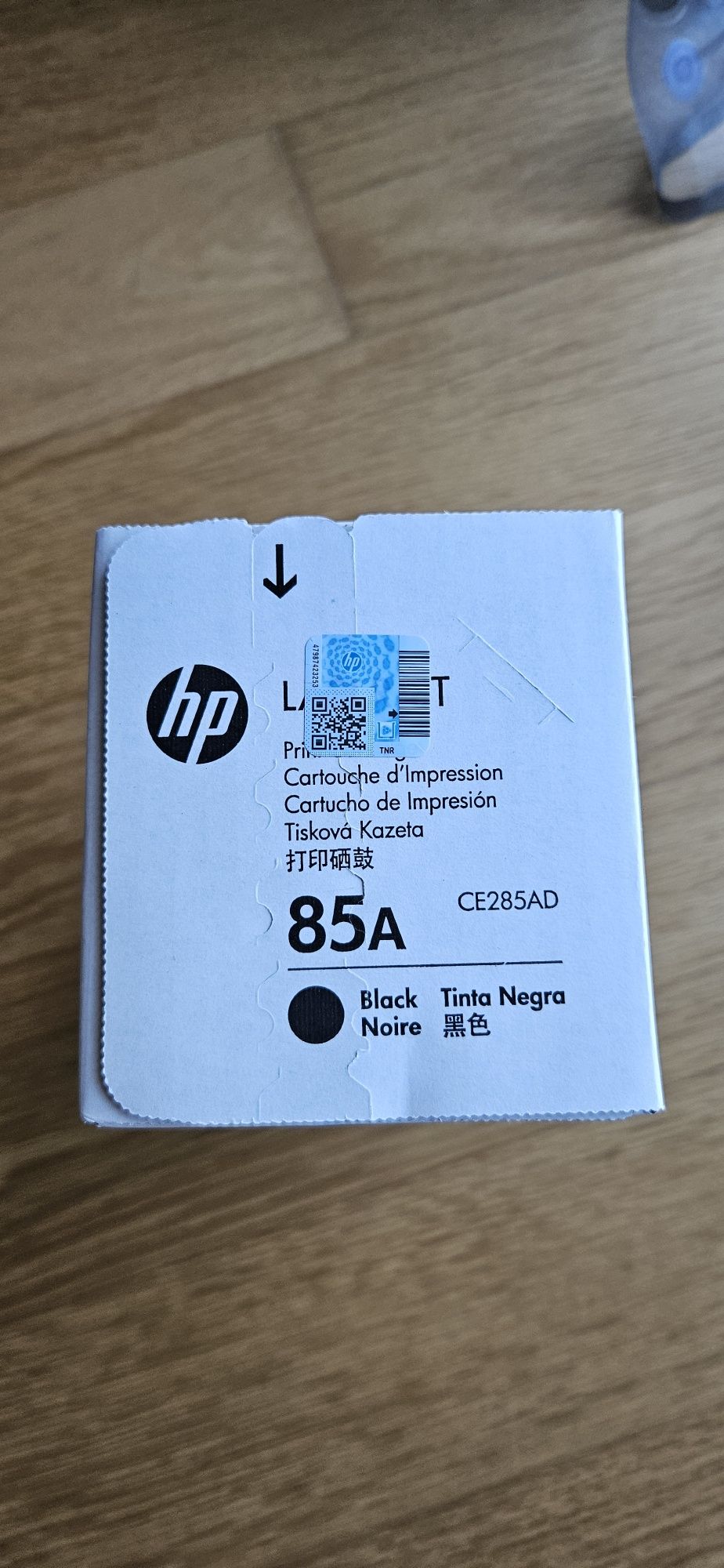 1 Toner HP 85A Preto - NOVO!