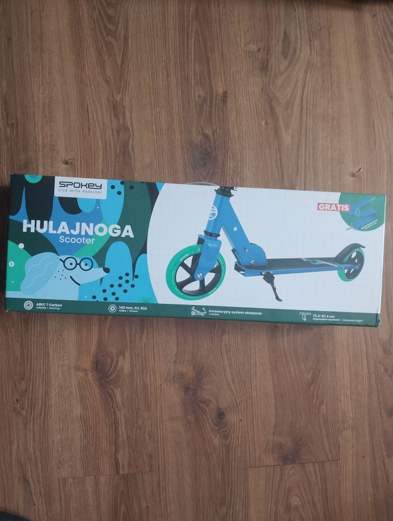 Nowa hulajnoga scooter hulajnoga dla chłopaka