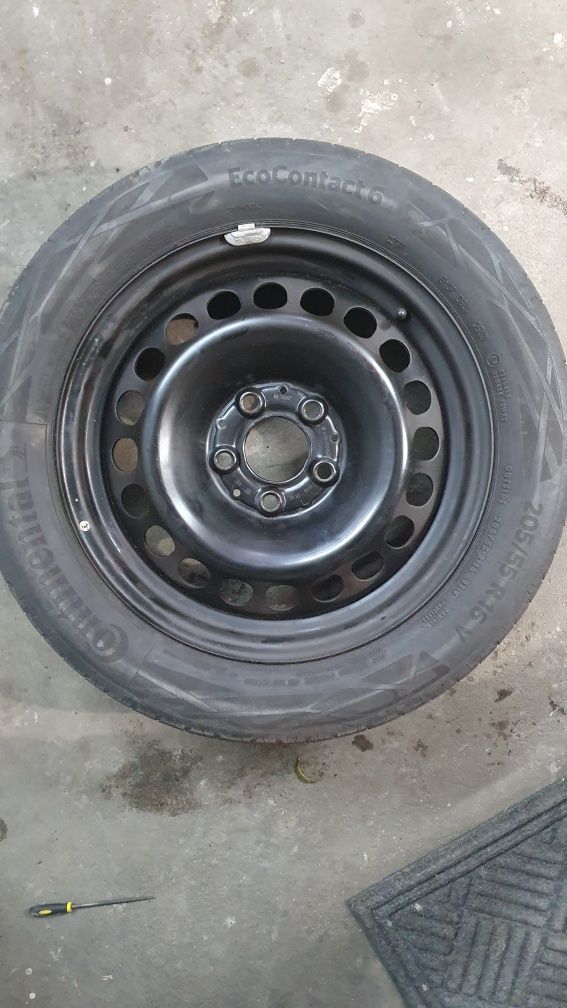Koła z felgami Stalowymi r16
