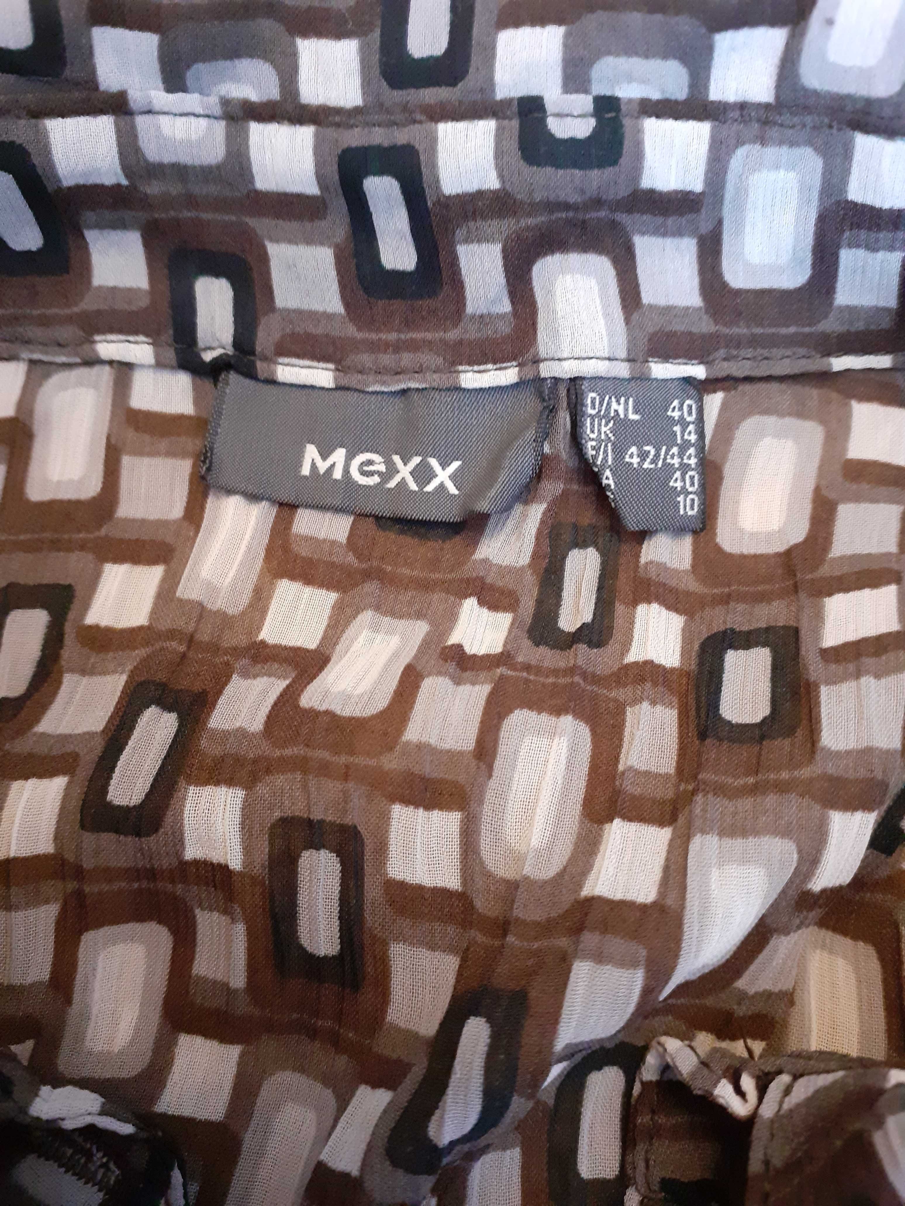 Zwiewna koszula z krótkim rękawem,  Mexx, rozm. 40
