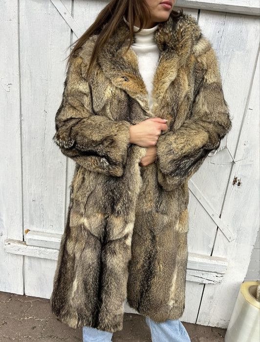 Przepiekne futro naturalne rozmmiar M