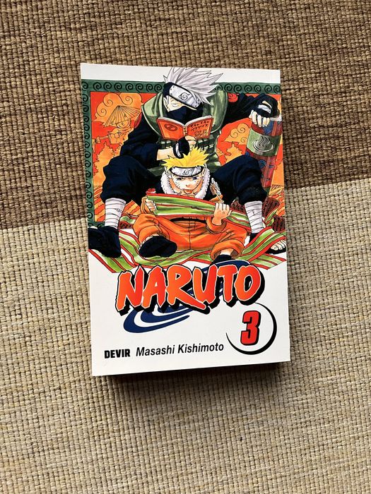 Pack maga naruto vol 1,2,3