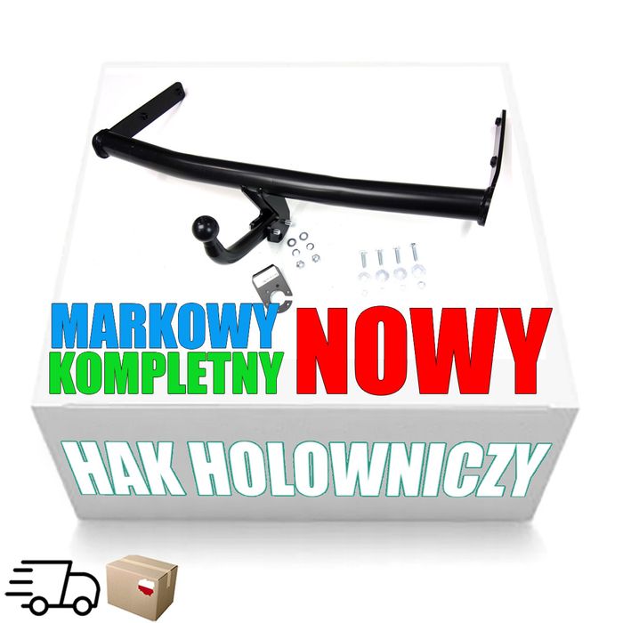 HAK HOLOWNICZY+Wiązka Skoda Fabia 1+2 htb+kombi+4d Zaczep Kulowy