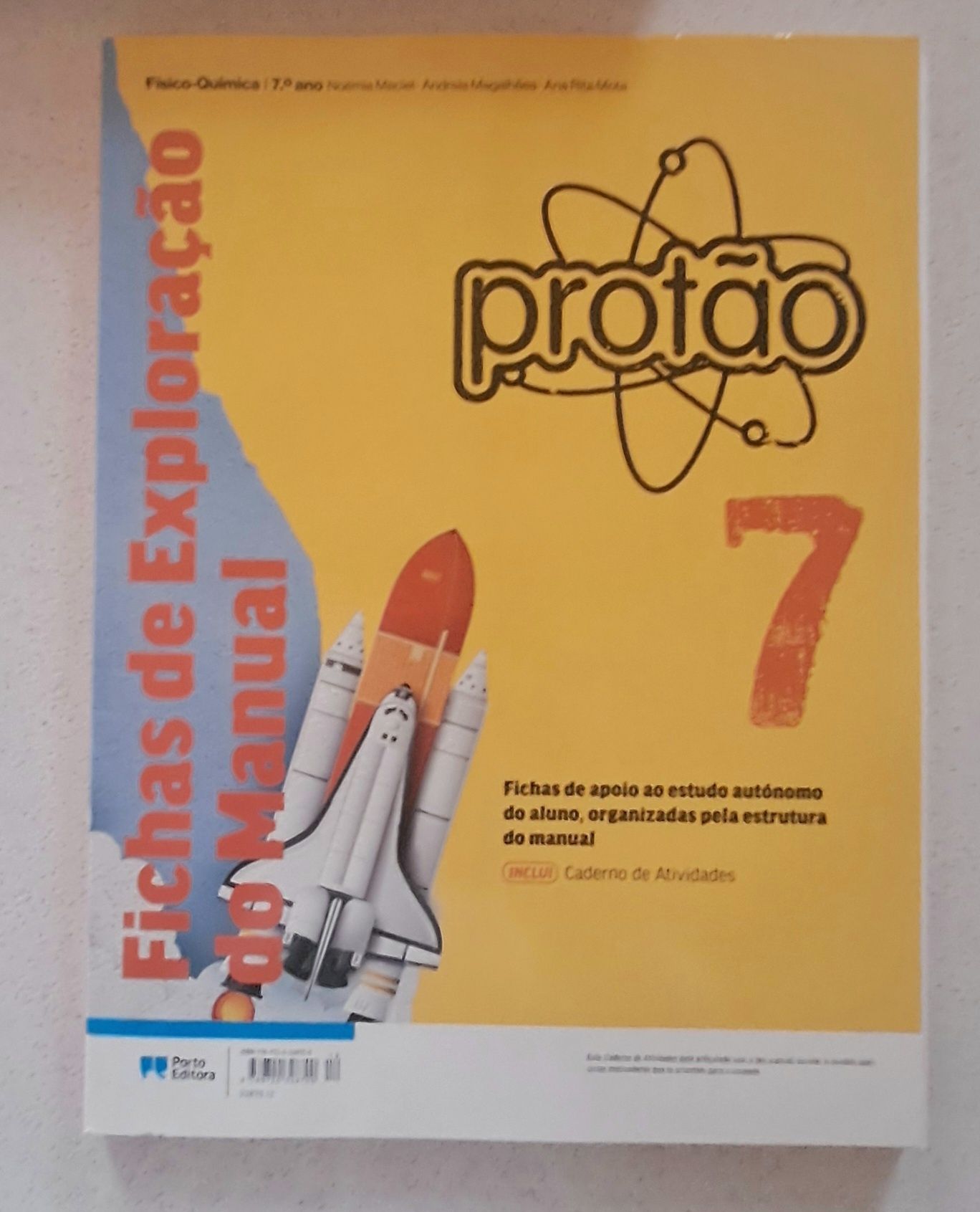 Caderno de Actividades Protão 7, Fisico Quimica NOVO