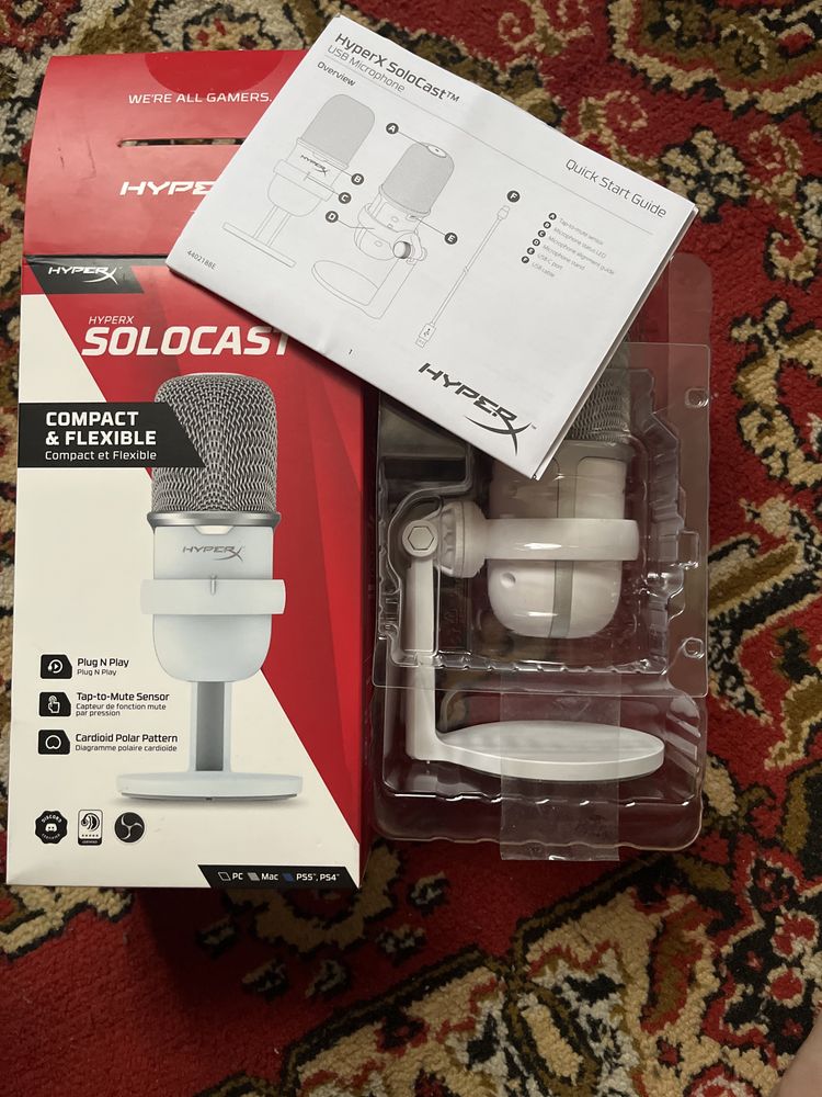 Solocast HyperX мікрофон
