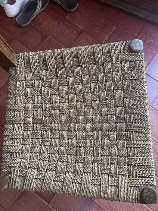 Cadeira rústica vintage