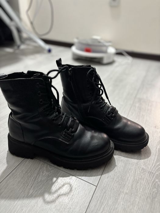 Черевики зимові чорні теплі жіночі